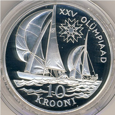 Эстония, 10 крон (1992 г.)