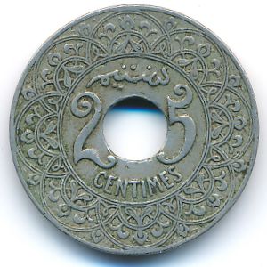 Марокко, 25 сентим (1921 г.) Марокко, 25 сентим (1921 г.)