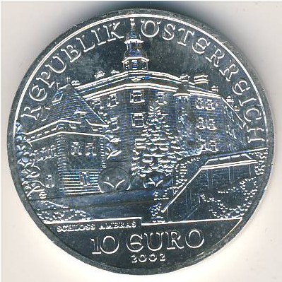 Австрия, 10 евро (2002 г.)