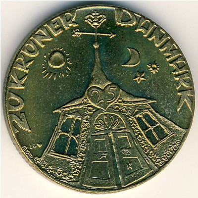 Дания, 20 крон (1992 г.)