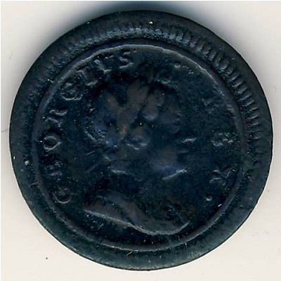 Great Britain, 1 farthing, 1719–1724 Great Britain, 1 farthing, 1719–1724