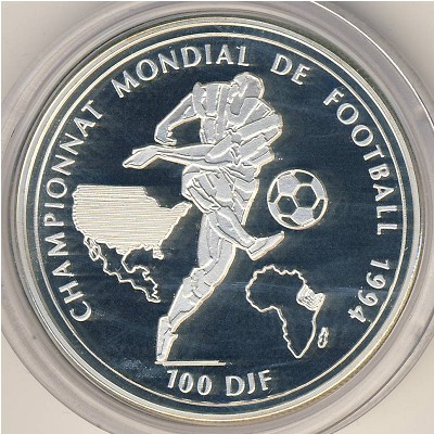 Djibouti, 100 francs, 1994 Djibouti, 100 francs, 1994