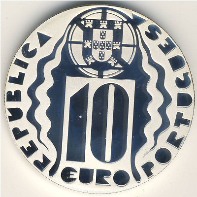 Португалия, 10 евро (2004 г.)