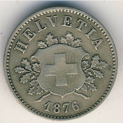 Швейцария, 10 раппенов (1850–1876 г.) Швейцария, 10 раппенов (1850–1876 г.)