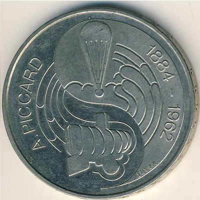Switzerland, 5 francs, 1984
