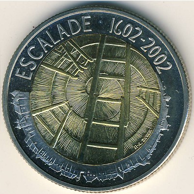 Switzerland, 5 francs, 2002