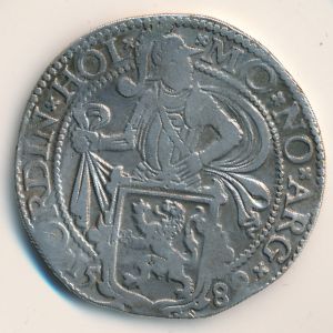 Holland, 1 leeuwendaalder, 1589–1605