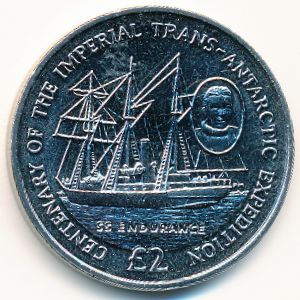 Британская Антарктика, 2 фунта (2014 г.)