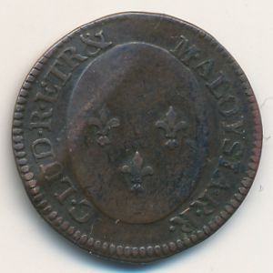 Toscana, 1/2 soldo, 1805