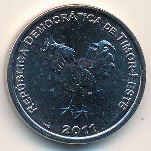 East Timor, 10 centavos, 2003–2013 East Timor, 10 centavos, 2003–2013