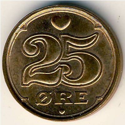 Дания, 25 эре (2002–2008 г.)
