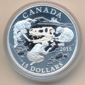 Канада, 15 долларов (2015 г.)