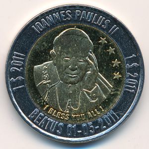 Micronesia., 1 dollar, 2011