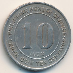 , 10 centavos, 1930 , 10 centavos, 1930