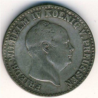 Prussia, 2 1/2 groschen, 1853–1860
