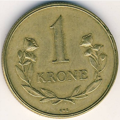 Гренландия, 1 крона (1957 г.) Гренландия, 1 крона (1957 г.)