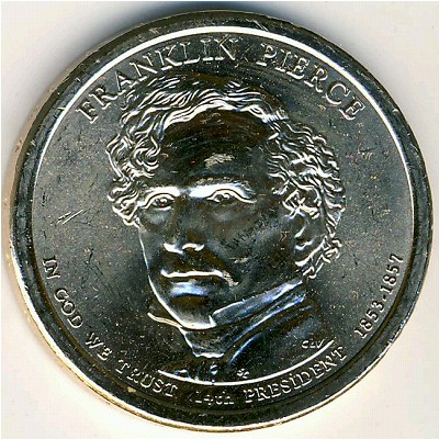 USA, 1 dollar, 2010
