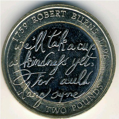 Great Britain, 2 pounds, 2009 Great Britain, 2 pounds, 2009