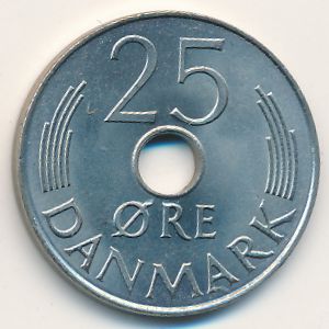 Дания, 25 эре (1979–1981 г.)