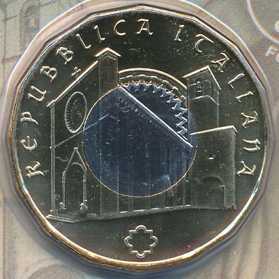 Италия, 5 евро (2018 г.)