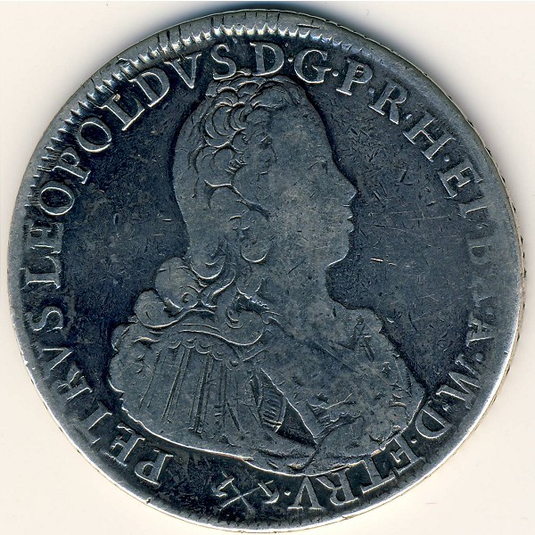 Toscana, 1 francescone, 1766–1771 Toscana, 1 francescone, 1766–1771