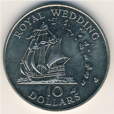 East Caribbean States, 10 dollars, 1981 East Caribbean States, 10 dollars, 1981