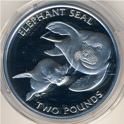 Южная Джорджия и Южные Сендвичевы острова, 2 pounds, 2006 Южная Джорджия и Южные Сендвичевы острова, 2 pounds, 2006