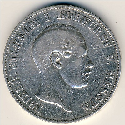 Гессен-Кассель, 1 талер (1858–1865 г.) Гессен-Кассель, 1 талер (1858–1865 г.)