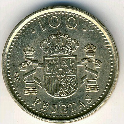 Spain, 100 pesetas, 1998–2000