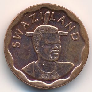 Swaziland, 5 cents, 2011