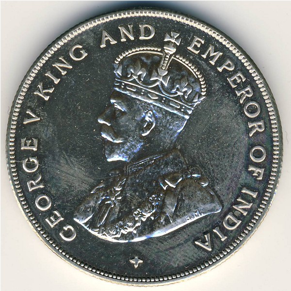 Стрейтс-Сетлментс, 1 доллар (1919–1926 г.)