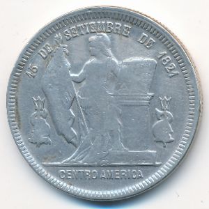 Гондурас, 1 песо (1883–1914 г.)