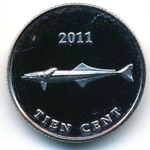 Sint Eustatius., 10 cents, 2011 Sint Eustatius., 10 cents, 2011