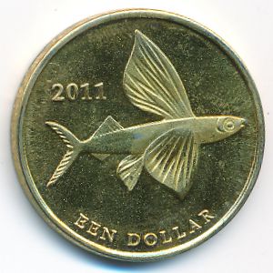 Sint Eustatius., 1 dollar, 2011 Sint Eustatius., 1 dollar, 2011