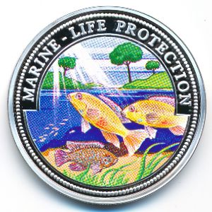 Liberia, 5 dollars, 1999