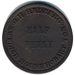 Австралия, 1/2 пенни (1860 г.)