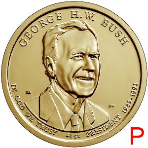 USA, 1 dollar, 2020