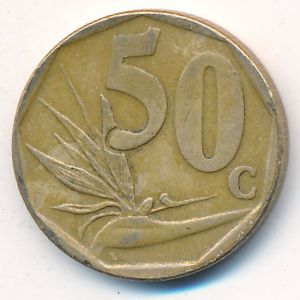 ЮАР, 50 центов (2014 г.)
