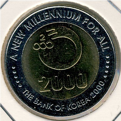 Южная Корея, 2000 вон (2000 г.)
