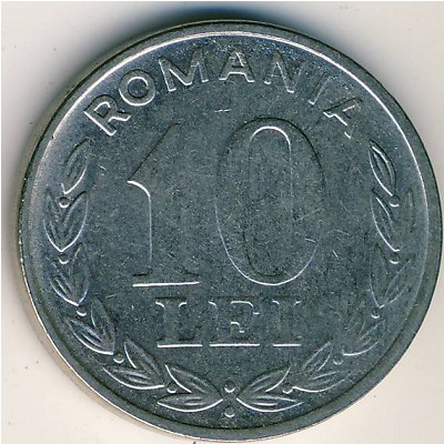 Румыния, 10 леев (1993–2003 г.)