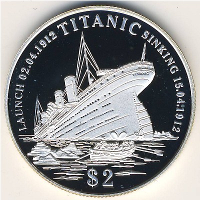 Кирибати, 2 доллара (1998 г.)