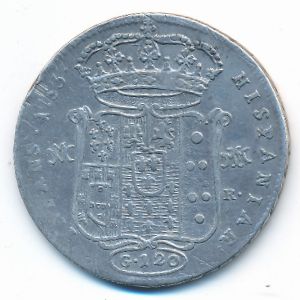 Неаполь, 1 пиастр (1753 г.)