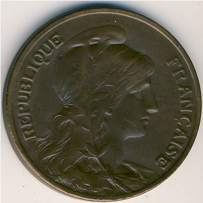 Франция, 10 сентим (1898–1921 г.)