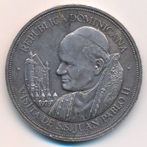 Dominican Republic, 25 pesos, 1979