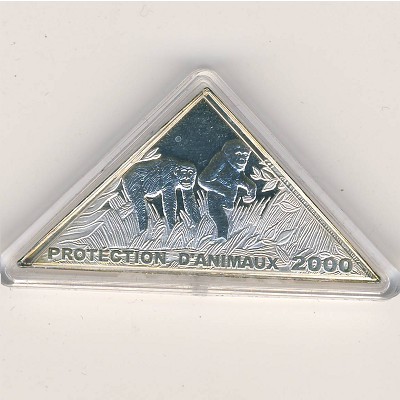 Congo Democratic Repablic, 10 francs, 2000 Congo Democratic Repablic, 10 francs, 2000