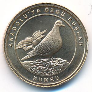 Турция, 1 куруш (2021 г.)