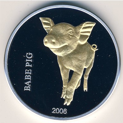 Конго, Демократическая республика, 10 франков (2006 г.)