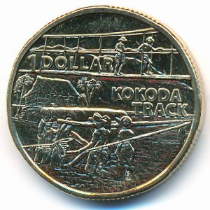 Австралия, 1 доллар (2017 г.)