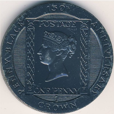 Остров Мэн, 1 крона (1990 г.) Остров Мэн, 1 крона (1990 г.)