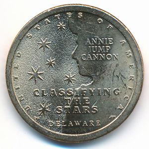 USA, 1 dollar, 2019